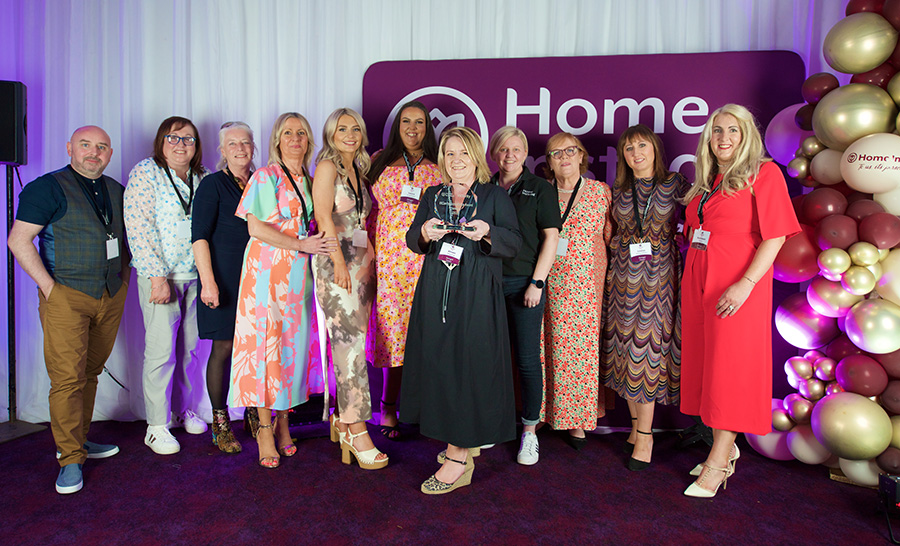 Employees of Home Instead Ireland at Award's Night